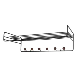 Maze Bill Hat rack hat rack, Black-dark-brown BlackBrown