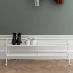Maze Bill Shoe Shelf L Shoe shelf, White Clearance
