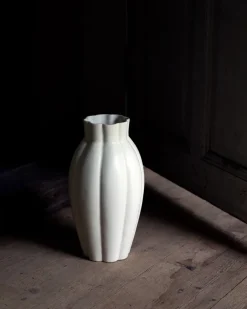 PotteryJo Birgit vase 35 cm, Shell White Clearance