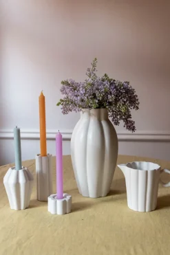 PotteryJo Birgit vase 35 cm, Shell White Clearance