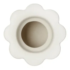 PotteryJo Birgit vase/candle sticks 5 cm, Shell White Best