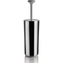 Alessi Birillo toilet brush, white-stainless steel GreySilver-colouredWhite