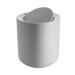 Alessi Birillo waste bin 21x18.5 cm, White Discount