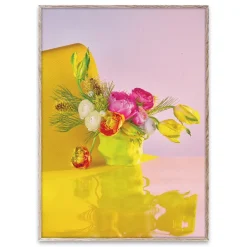 Paper Collective Bloom 03 poster, 50x70 cm Yellow Outlet