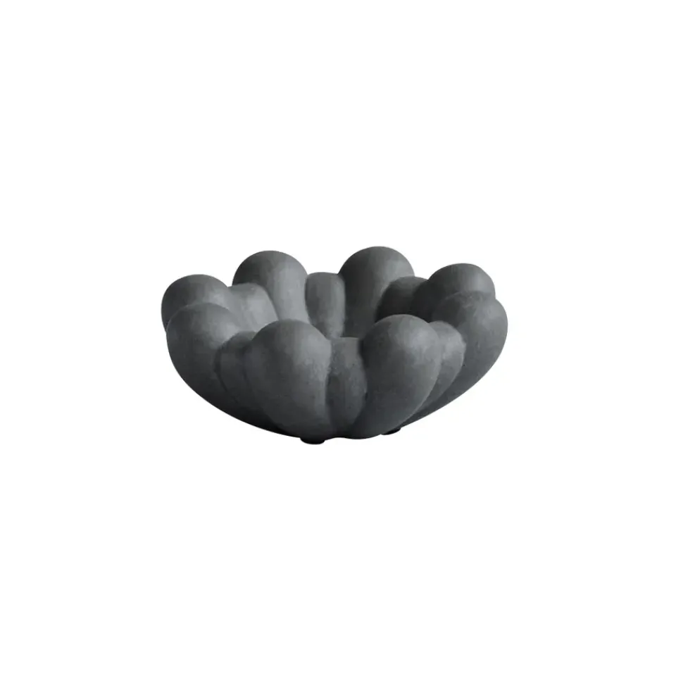 101 Copenhagen Bloom tray bowl mini, Dark Grey New