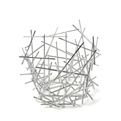 Alessi Blow up citrus basket, Stainless steel Grey Discount