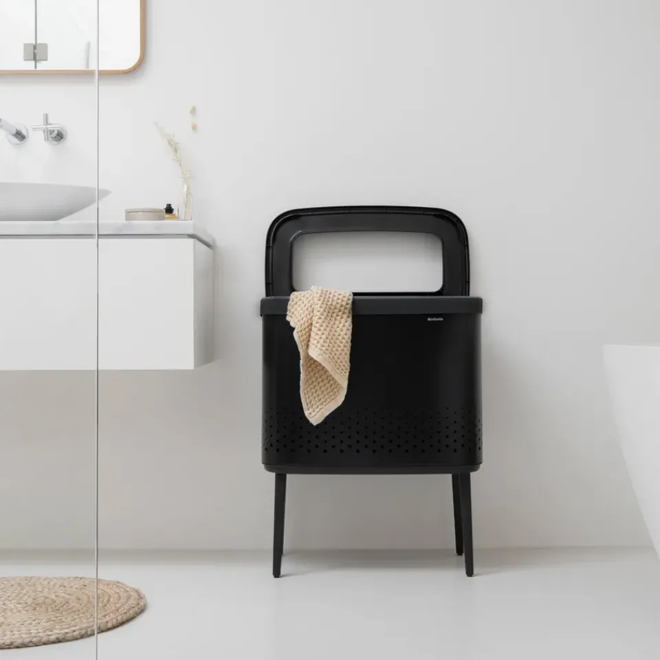 Brabantia Bo laundry basket 60 L, matte Black Best