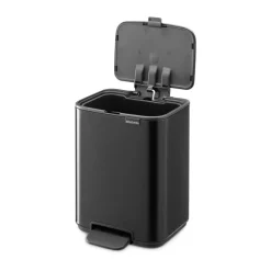 Brabantia Bo pedal bin 4 L, Matt Black New