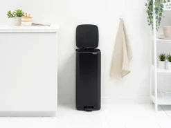 Brabantia Bo pedal bin 30 L, Matt Black Outlet