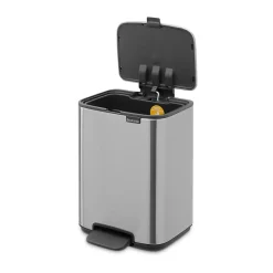 Brabantia Bo pedal bin 4 L, Matte Steel Fingerprint Proof Silver-coloured Online
