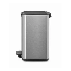 Brabantia Bo pedal bin 7 L, Matte Steel Fingerprint Proof Silver-coloured Hot