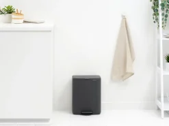 Brabantia Bo pedal bin 12 L, Mineral Infinite Grey Clearance