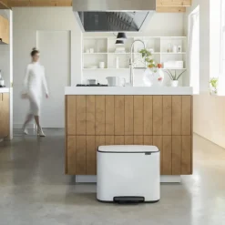 Brabantia Bo pedal bin 36 l, White Discount