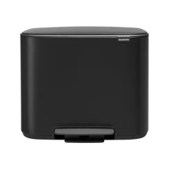 Brabantia Bo pedal bin 3x11 l, matte Black Clearance