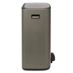 Brabantia Bo pedal bin 2x30 L, Platinum Grey Outlet