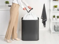 Brabantia Bo touch bin 60 L, Confident Grey New