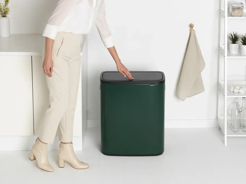Brabantia Bo touch bin 60 L, Pine Green Online
