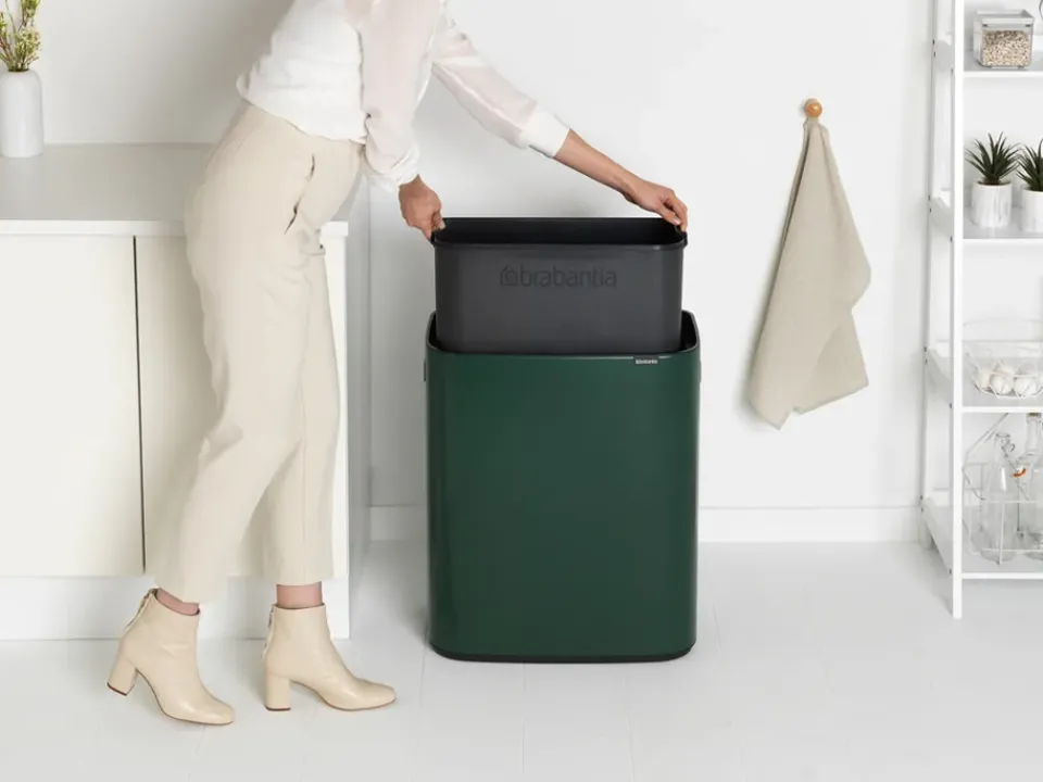 Brabantia Bo touch bin 60 L, Pine Green Online