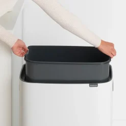 Brabantia Bo touch bin 60 L, White Discount