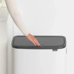 Brabantia Bo touch bin 60 L, White Discount