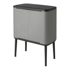 Brabantia Bo touch bin 36 litre, Mineral concrete Grey