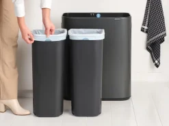 Brabantia Bo touch bin 2x30 L, Confident Grey Discount
