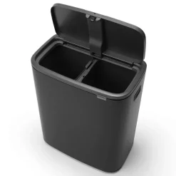 Brabantia Bo touch bin 2x30 L, matte Black Clearance