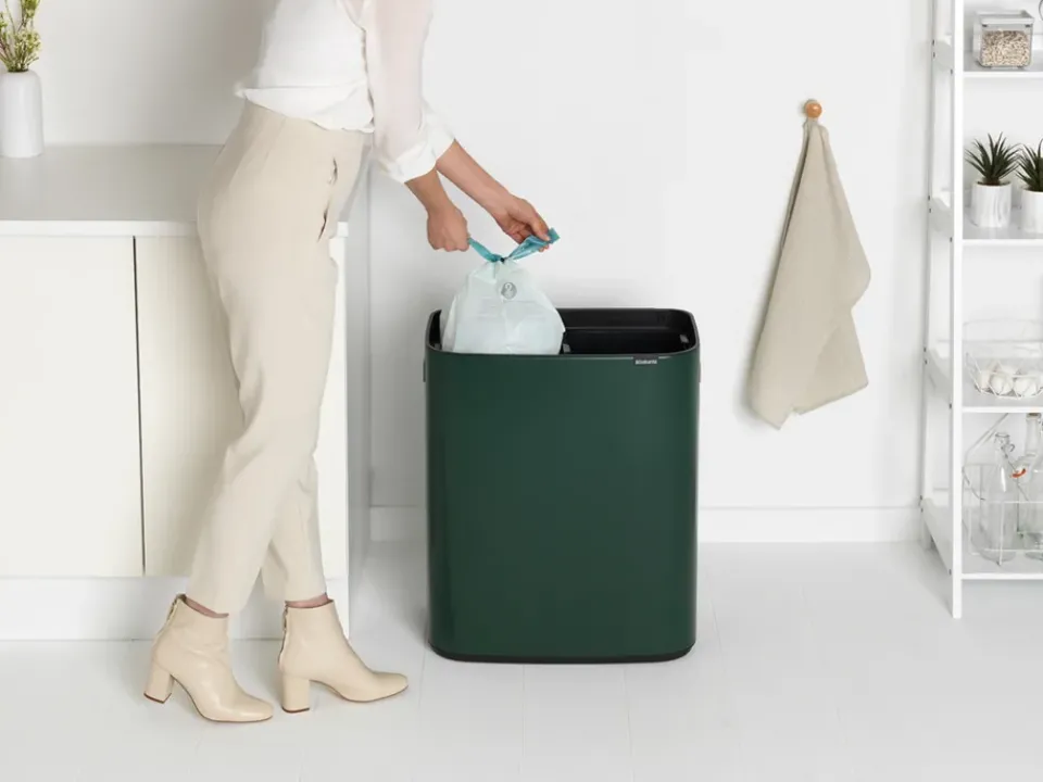 Brabantia Bo touch bin 2x30 L, Pine Green Sale