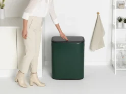 Brabantia Bo touch bin 2x30 L, Pine Green Sale
