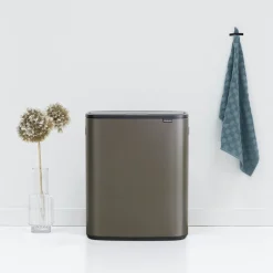 Brabantia Bo touch bin 2x30 L, Platinum Grey Online