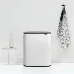 Brabantia Bo touch bin 2x30 L, White Sale