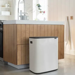 Brabantia Bo touch bin 2x30 L, White Sale
