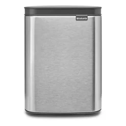 Brabantia Bo waste bin 4 L, Brushed steel - matt Silver-coloured Online