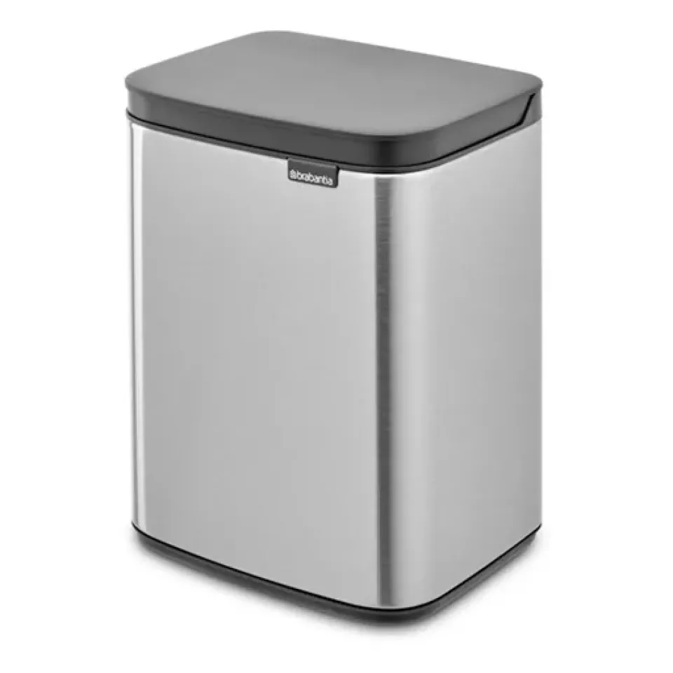 Brabantia Bo waste bin 4 L, Brushed steel - matt Silver-coloured Online