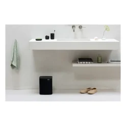 Brabantia Bo waste bin 7 L, Matte black Grey Sale