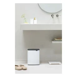 Brabantia Bo waste bin 12 L, White New