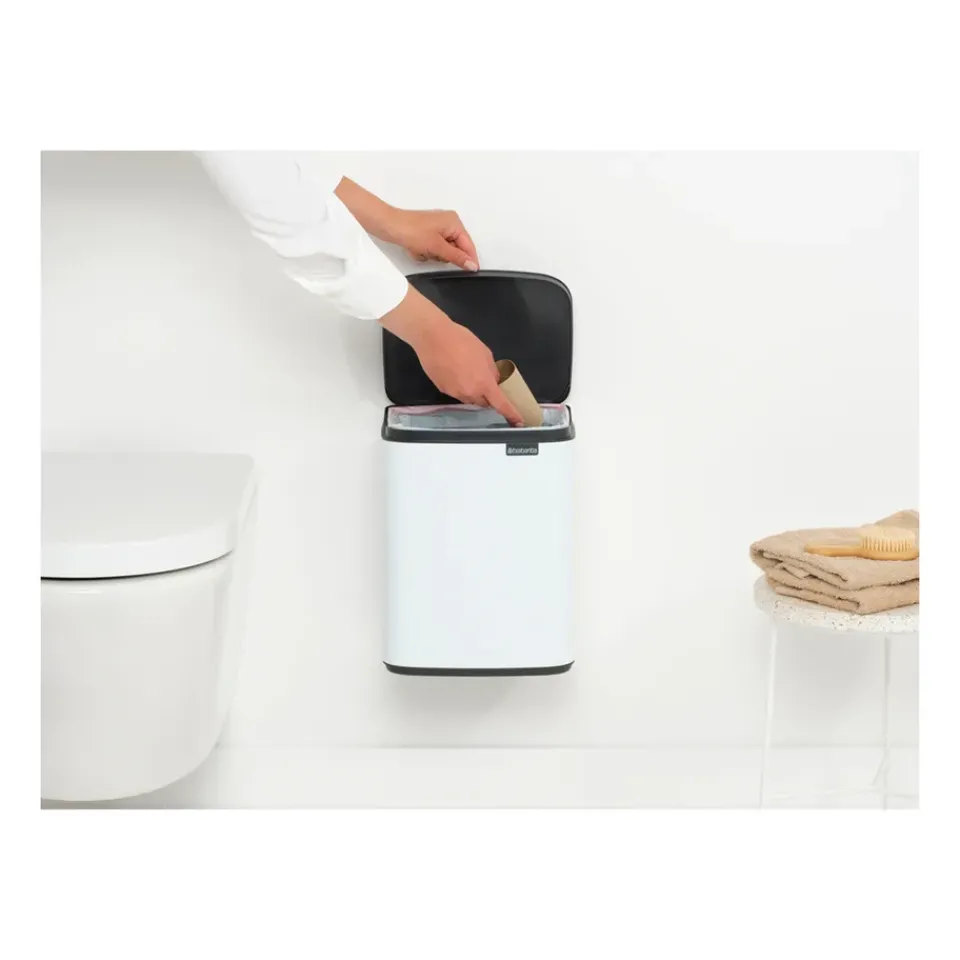 Brabantia Bo waste bin 7 L, White Discount