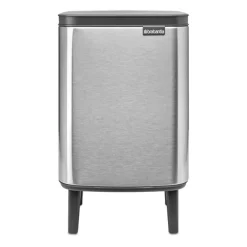 Brabantia Bo waste bin high 7 L, Brushed steel - matte Silver-coloured Sale