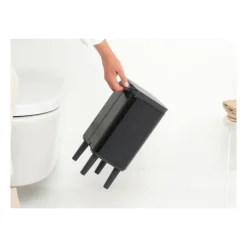 Brabantia Bo waste bin high 4 L, Matte Black