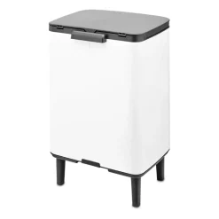 Brabantia Bo waste bin high 12 L, White Clearance