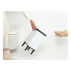 Brabantia Bo waste bin high 7 L, White Hot