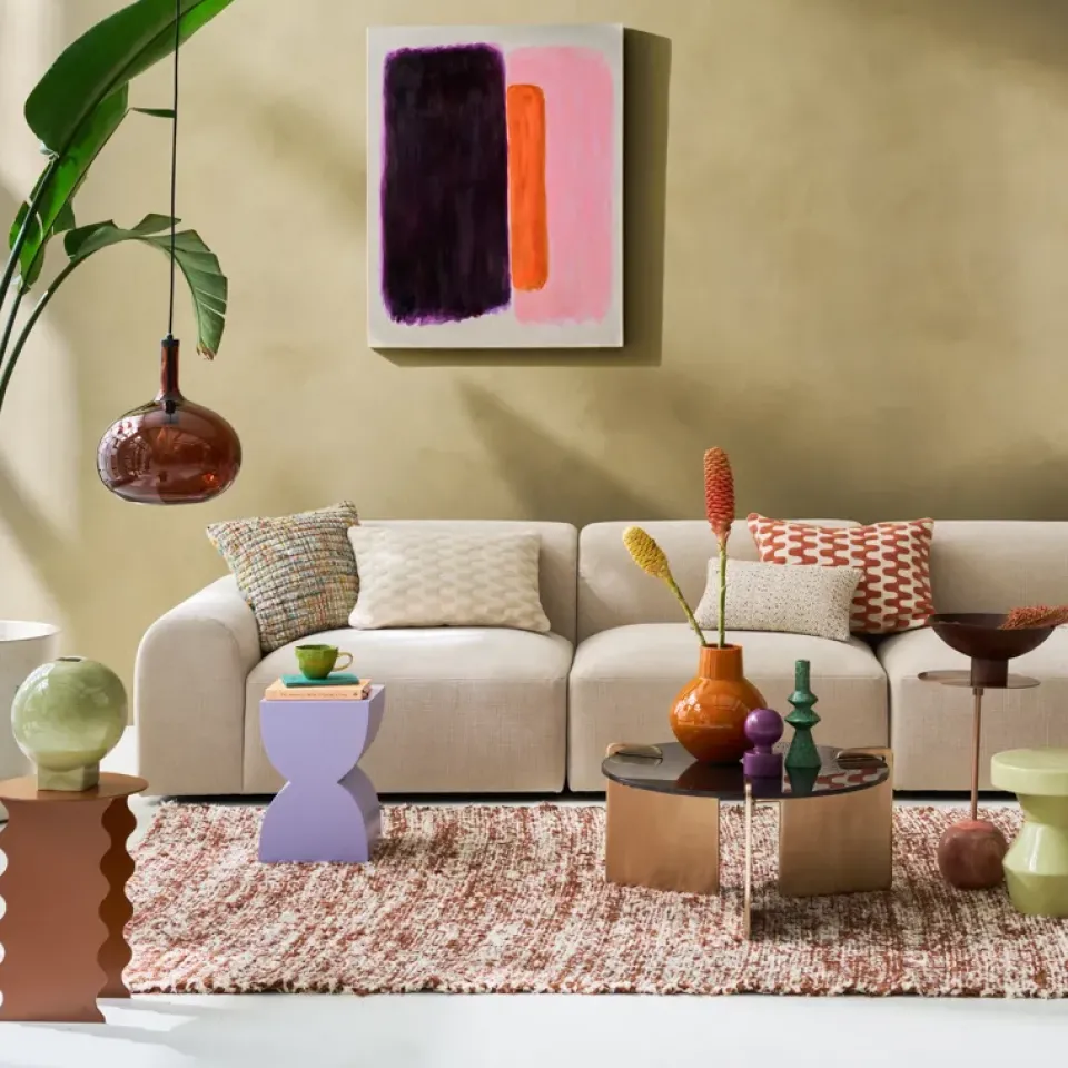 URBAN NATURE CULTURE Bola wall decoration 80x100 cm, Multi