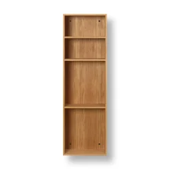 Ferm Living Bon shelf 36x47 cm, Oiled Oak Brown Hot