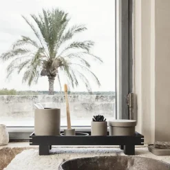 Ferm Living Bon toothbrush holder, -black Beige