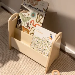 Nofred Book holder bookshelf for children, Birch Beige Sale