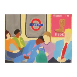 Paper Collective Born To Ride poster, 30x40 cm Multi Clearance