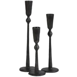 Tell Me More Boule candle sticks , Small Black Online