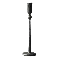 Tell Me More Boule candle sticks , Large Black Hot