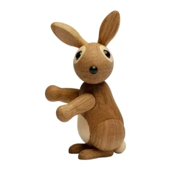 Spring Copenhagen Bounce rabbit decoration 9.5 cm, Oak Beige Online