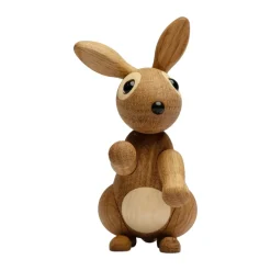 Spring Copenhagen Bounce rabbit decoration 9.5 cm, Oak Beige Online
